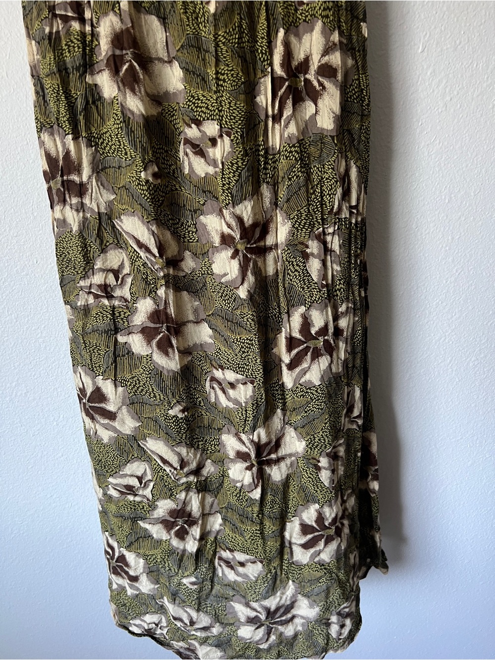 Anthropologie Edme & Esyllte Cultivated Maxi Dress Tropical Hawaiian - Picture 4 of 7